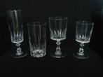 36-delig kristal glasservies Cristal D`or Durand Louvre, Ophalen, Zo goed als nieuw, Glas, Glas of Glazen