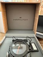 Hamilton khaki Navi Frogman automatic, Staal, Polshorloge, Kunststof, Ophalen of Verzenden