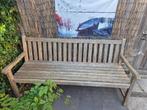 Hard houten tuinbank (180 breed), weinig gebruikt!, Ophalen, Zo goed als nieuw, Hout