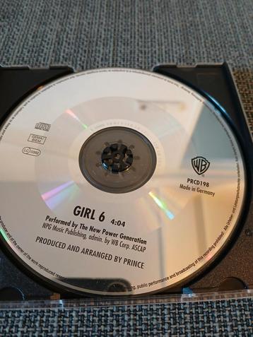 Prince - Girl 6 Promo CD beschikbaar voor biedingen