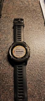 Garmin Fenix 3 + hartslagband + 3 extra bandjes, Gebruikt, Zwart, Garmin, Ophalen of Verzenden