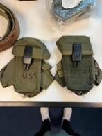 GEBRUIKT! Triple mag pouch militair € 19,99, Ophalen of Verzenden, Overige soorten, Nederland