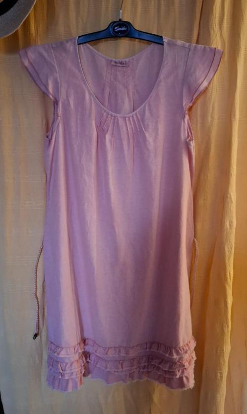 @YESSICA At C&A jurk maat 44@, Kleding | Dames, Jurken, Gedragen, Maat 42/44 (L), Roze, Knielengte, Ophalen of Verzenden
