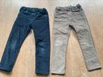 2 ribbroeken van Zara maat 110, Broek, Ophalen of Verzenden, Zo goed als nieuw, Zara