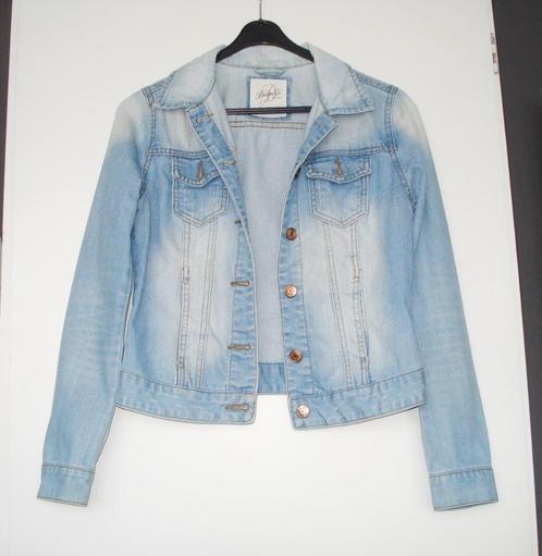 ZGAN - Denim Co. jas spijkerjas - spijkerjack - zomerjas -XS, Kleding | Dames, Jassen | Zomer, Zo goed als nieuw, Maat 34 (XS) of kleiner
