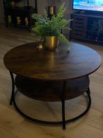 Salon tafel., Huis en Inrichting, Tafels | Salontafels, 50 tot 100 cm, Rond, Ophalen of Verzenden, Zo goed als nieuw