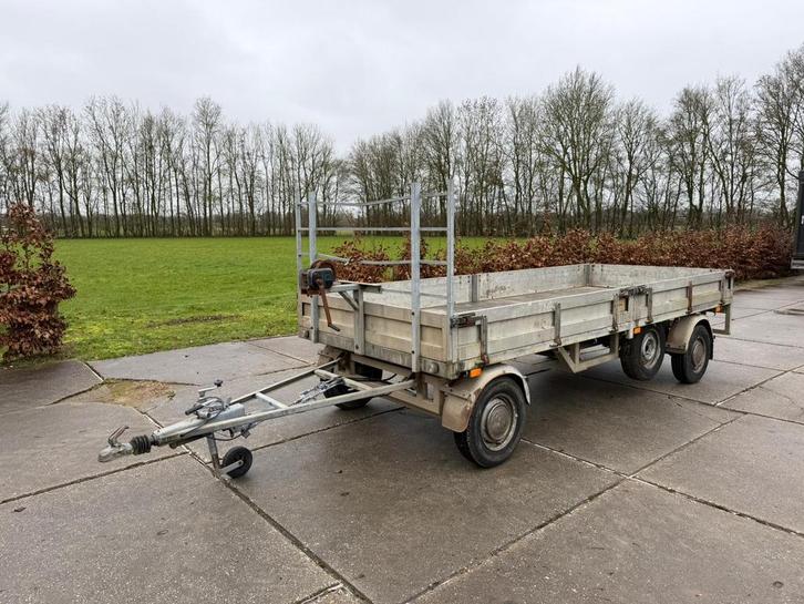 Nette schamelwagen, aanhanger, aanhangwagen, met kenteken, Auto diversen, Aanhangers en Bagagewagens, Gebruikt, Ophalen