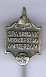 Spaarbank voor de stad Amsterdam speldje ( W_027 ), Verzenden, Zo goed als nieuw, Merk, Speldje of Pin