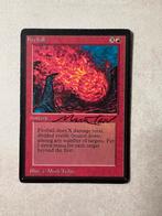 Fireball Beta - Gesigneerd, Hobby en Vrije tijd, Verzamelkaartspellen | Magic the Gathering, Ophalen of Verzenden, Gebruikt, Losse kaart