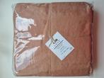 100% linnen dekbedovertrek 140x200 Soft Terra, Eenpersoons, Bruin, Dekbedovertrek, Nieuw