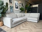 Linteloo Mauro Beige Design Elementen Hoekbank (NIEUWSTAAT), Huis en Inrichting, Banken | Bankstellen, Bank Bankstel Sofa Zithoek Lounge Longchair Ottomane Zit Zetel