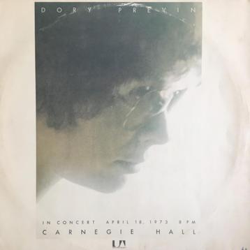 LP - Dory Previn ‎– Live At Carnegie Hall beschikbaar voor biedingen