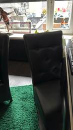 4 mooie eetstoelen komen van pronto, Huis en Inrichting, Stoelen, Ophalen of Verzenden, Zo goed als nieuw, Grijs, Vier