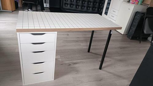 IKEA Lagkapten / Alex Bureau, Huis en Inrichting, Bureaus, Bureau, Ophalen