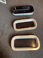 Patrijspoorten boot (3 stuks), Watersport en Boten, Ophalen of Verzenden, Gebruikt, Dekbeslag, Zeilboot of Motorboot