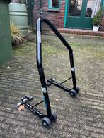 Paddockstand achterwiel - verstelbaar, Ophalen