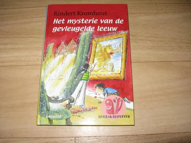 Rindert Kromhout - Het mysterie van de gevleugelde leeuw, Boeken, Kinderboeken | Jeugd | 10 tot 12 jaar, Gelezen, Ophalen of Verzenden