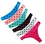 6x g-string string lingerie dames vrouwen, Verzenden, Overige kleuren, String