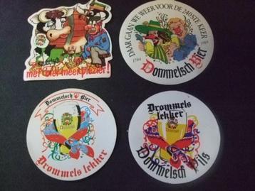 Dommelsch bier stickerset (nr.1) beschikbaar voor biedingen