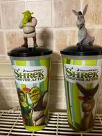 2 drinkbekers van Shrek, Nieuw, Ophalen of Verzenden, Film, Gebruiksvoorwerp