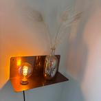 Frama 90 wand lamp koper 15x15x 40, Ophalen of Verzenden, Gebruikt, Metaal, Wandlamp