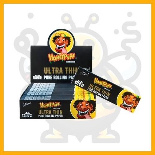 HONEYPUFF King Size Slim Ultra Dunne Vloei, Verzamelen, Rookartikelen, Aanstekers en Luciferdoosjes, Nieuw, Overige typen, Verzenden