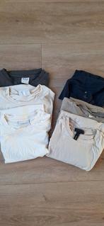 6 Heren T-shirts - Diverse merken en kleuren mt S, Kleding | Heren, T-shirts, Maat 48/50 (M), Beige, Ophalen of Verzenden, Zo goed als nieuw