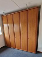 Vijfdeurs hang/legkast, Huis en Inrichting, Kasten | Kledingkasten, Ophalen, Gebruikt, 200 cm of meer, Klassiek