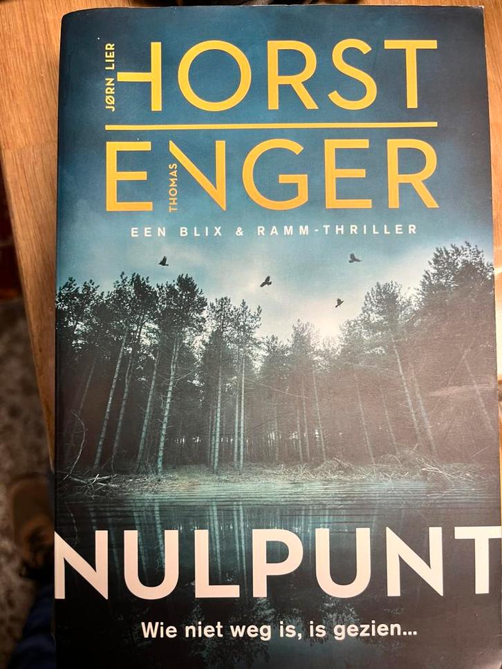 Thomas Enger - Nulpunt, Boeken, Thrillers, Zo goed als nieuw, Nederland, Ophalen of Verzenden
