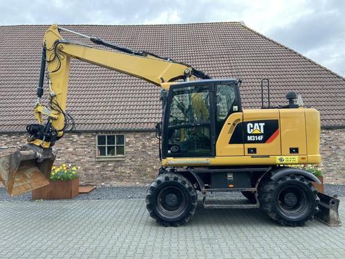 Caterpillar M314F inclusief Engcon EC214 draaikantelstuk., Zakelijke goederen, Machines en Bouw | Kranen en Graafmachines, Graafmachine