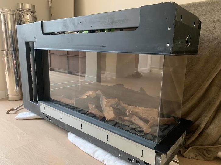 Gaskachel/haard, roomdivider - 100XTU/100XTL 41 RCH G25.3, Huis en Inrichting, Haarden, Gebruikt, Gashaard, Ophalen