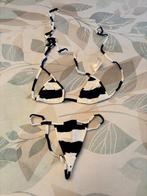 Wicked Weasel Zwart Witte Bikini maat M, Kleding | Dames, Badmode en Zwemkleding, Verzenden, Zo goed als nieuw, Zwart, Bikini