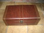 mooie wijnkoffer met accessoires - koffer voor 2 wijnflessen, Ophalen, Zo goed als nieuw, Frankrijk, Overige typen