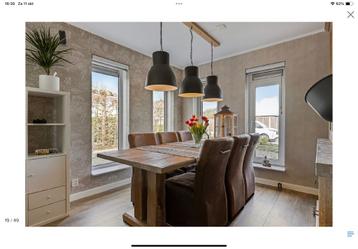 Eettafel met 6 berijdbare stoelen - Zeer Goede Staat! beschikbaar voor biedingen