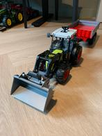 Bruder Claas trekker met voorladder en kar, Ophalen of Verzenden, Zo goed als nieuw