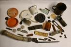 lot bodemvondsten duits engels etc wo2 bodem vondst, Ophalen of Verzenden, Landmacht, Duitsland, Hulzen of Bodemvondsten