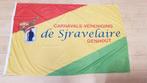 carnevals Vlag "de Sjravelaire" Genhout, Ophalen of Verzenden, Zo goed als nieuw