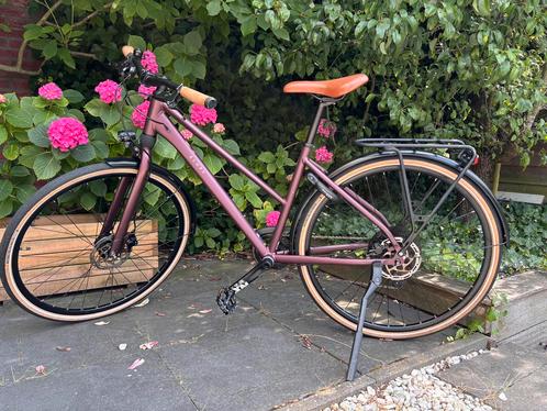 Elops Stadsfiets voor lange afstanden 900 laag frame, Fietsen en Brommers, Fietsen | Dames | Damesfietsen, Zo goed als nieuw, Overige merken