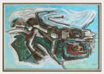 Jaap de Carpentier – 'Klein Eiland' - gouache, Ophalen