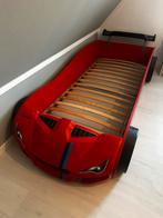 Autobed, Kinderen en Baby's, Kinderkamer | Bedden, Ophalen, 85 tot 100 cm, Gebruikt, Lattenbodem