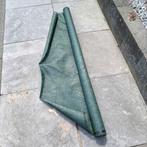 Winddoek donkergroen +- 1,50 hoog, Ophalen, Zo goed als nieuw, Doek
