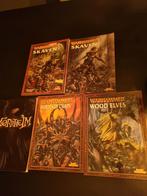 Rulebook warhammer skaven, hordes of chaos, wood elves, Hobby en Vrije tijd, Wargaming, Ophalen of Verzenden, Zo goed als nieuw