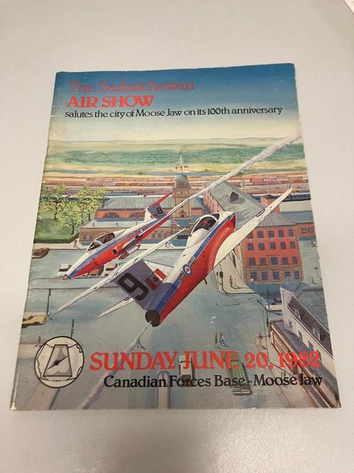 The Saskatchewan Air show June 20 1982 Canada, Boeken, Oorlog en Militair, Gelezen, Luchtmacht, 1945 tot heden, Ophalen of Verzenden