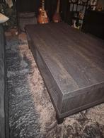 Salon tafel industrie style, Ophalen, 100 tot 150 cm, 50 tot 100 cm, Zo goed als nieuw