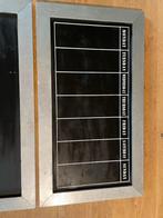 Vintage Weekplanner & Krijtbord Set, Huis en Inrichting, Woonaccessoires | Memoborden, Ophalen, Gebruikt, ., .