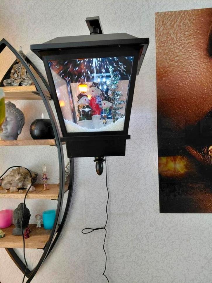 Mooie sneeuw lantaarn, Diversen, Kerst, Zo goed als nieuw, Ophalen of Verzenden