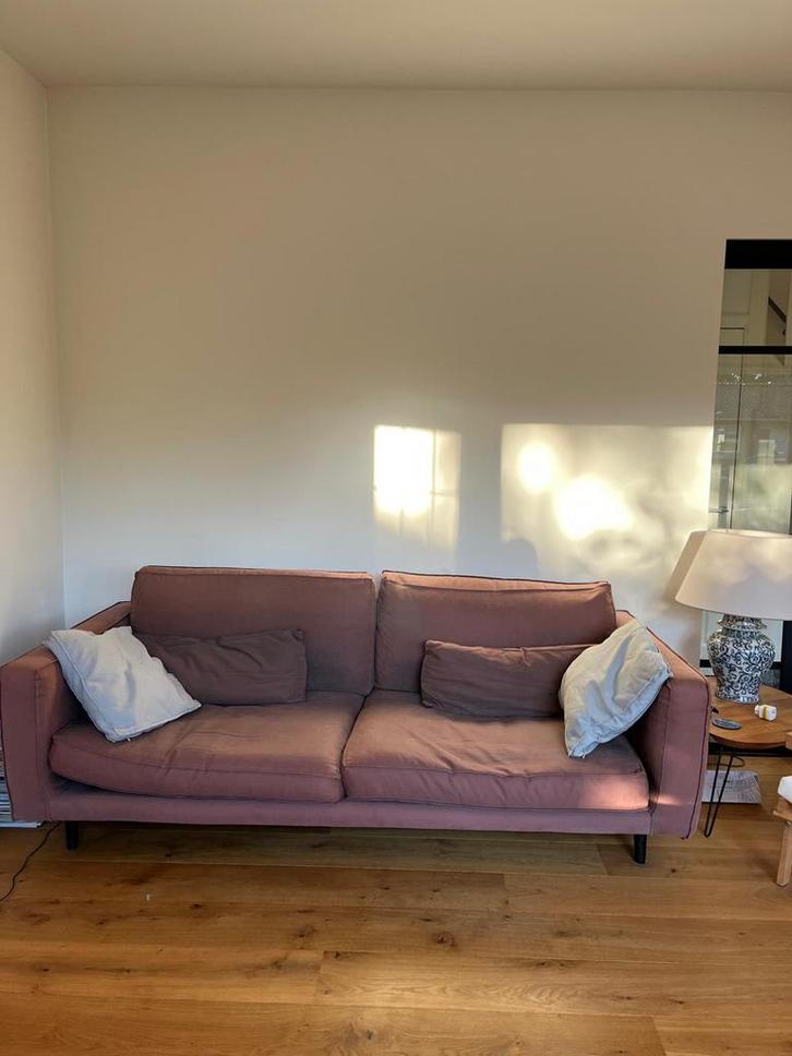 Linteloo bank - comfortabel en ruim!, Huis en Inrichting, Banken | Bankstellen, Gebruikt, Rechte bank, Vierpersoons of meer, 200 tot 250 cm