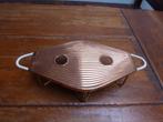 Apart vormgegeven vintage messing rechaud, Ophalen of Verzenden