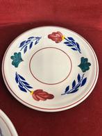 Boerenbont fruittest met ondertbord, Huis en Inrichting, Keuken | Servies, Overige typen, Div, Ophalen of Verzenden, Div