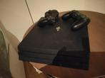 Ps4 pro, Spelcomputers en Games, Spelcomputers | Sony PlayStation 4, Gebruikt, Met 2 controllers, Ophalen of Verzenden, 1 TB